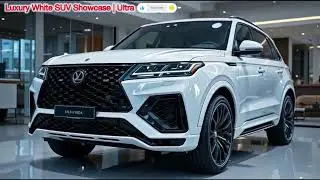 Luxury White SUV Showcase | Ultra Modern Design | Showroom Cinematic View#LuxurySUV#WhiteSUV