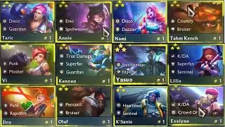 All Champions 1-Cost 3-Star TFT SET 10 ⭐⭐⭐