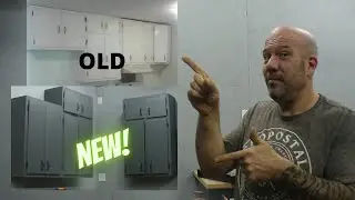 Diy Restore Repurpose Old Kitchen Cabinets For My Garage Shop Tools!