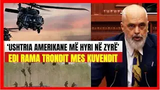 'Ushtria amerikane më hyri në zyrë'-Edi Rama trondit me fjalimin e tij: Zbritën me helikopterë