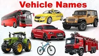 Land Transports Name🚙🛺| Learn 20 Land Vehicles Name in English with Pictures |Name of Land Transport