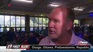 Lance Leipold visits the Capitol City for Summer Picnic