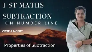 Subtraction of 1 ST on number line simple form  | Learning with MDN | part - 1 