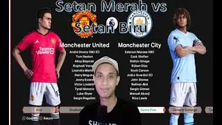 Setan Merah vs Setan Biru
