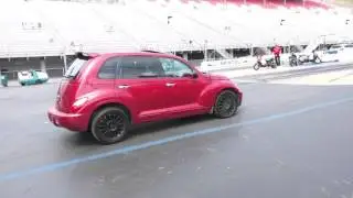 Chrysler PT Cruiser GT Turbo racing at Bristol Street Fights