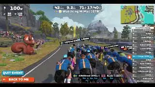 Zwift - GTR Sub 2 Monday Group Ride - 60 Minutes on Loch Loop