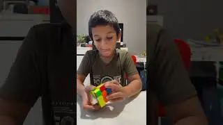 Rubik&rsquo;s Cube #RubiksCube #KidChallenge #PuzzleSolver #YoungTalent #BrainTeaser #rubikscubefun
