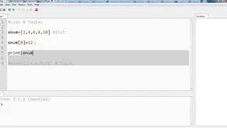 List and Tuples in Python
