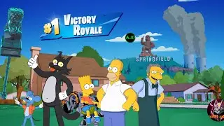 Fortnite competitivo en la temporada de los simpsons rango élite 