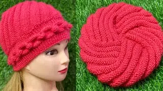 STYLISH GIRLS WOOLLEN CAP DESIGN/ बहुत ही सुंदर डिज़ाइनर केप बनाए बहुत ही आसान तरीक़े से