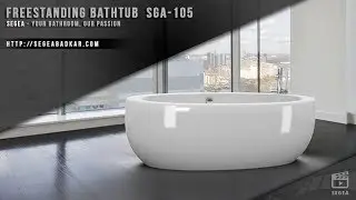 Freestanding bathtub SEGEA SGA‑105