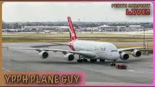 🔴🎥✈️ WE'RE BACK! PERTH AIRPORT PLANE SPOTTING LIVE @ T1! W/ YPG