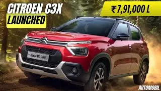 2025 Citroen C3X Launched| Features Prices Review| Automobil