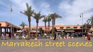Marrakesh Street scenes, Morocco 2023