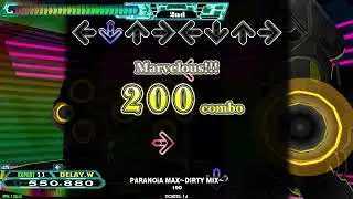 【LV11】DDR / PARANOiA MAX～DIRTY MIX～ - EXPERT DOUBLE with handclap
