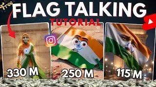 Ai Talking Video Kaise Banaye | 26 January Flag Talking Editing Reels | Republicday Video