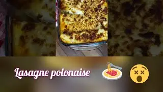 Lasagne pololanise ✅😋 #تونسية #كوجينة #lasagna #italia #pizza #mozzarella