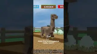 🐣 ARE BRONTOSAURUS A SCAM? #roblox #growagarden #gag #brontosaurus