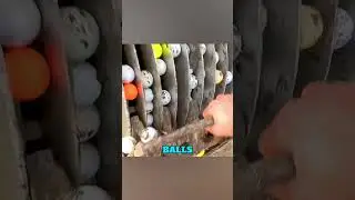 Как мячи для гольфа становятся идеально чистыми после каждой игры!
