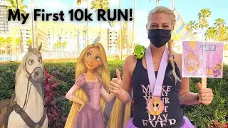 Running my FIRST 10k!! Virtual Princess RunDisney 2021!