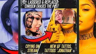 SHE FINALLY DID IT! 😱 Chrisean Rock Erases Blueface Tattoo While New Girl Gets HIS NAME!