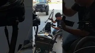 Timelapse install of my new Viking Bags Iron Born Blade SissyBar. #vikingbags #harleydavidson