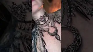 Her tattoos look like jewelry