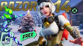 Fortnite Squads NEW FREE Razor Skin & Minty Pickaxe Gameplay!