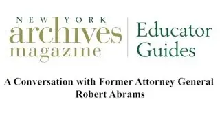 A Conversation about Civic Action with Former Attorney General Robert Abrams