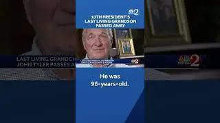 Last grandson of 10th US president passed away