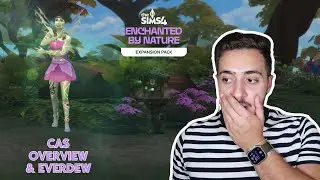 The Sims 4: Enchanted by Nature | Fairy and CAS Overview, Move-In & Natural Living Begins!