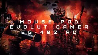 Mouse Pad Evolut Gamer EG-402 RD
