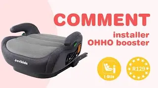 Comment installer OHHO Booster - JOVIKIDS WD020 #rehausseur #carseat #jovikids