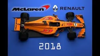 McLaren-Renault 2018 season / F1 concept / car Alonso