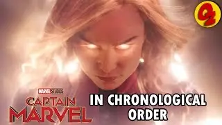 Captain Marvel Trailer but in Chronological Order