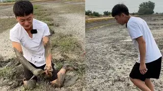 在安徽花2,000塊包了壹個塘，來安徽挑戰壹下#fishing #咱村小结巴 #搞笑 #channel #农村生活 #food