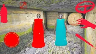 Granny Game Horror Escape Gameplay | Playing As Granny 😨👏😮 | Granny House Escape. 