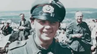 NEVER BEFORE SEEN FOOTAGE OF GERMAN OFFICERS AND TANKS COLOR FOOTAGE