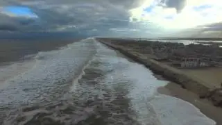 Barnegat Peninsula Beaches After the Nor'easter