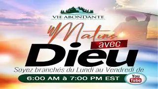 Matin avec Dieu | April 6, 2023 | Dr. Johnson Cesar