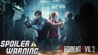 Resident Evil 2 EP8: Ужасный мутант-зомби, монстр из плоти против двери