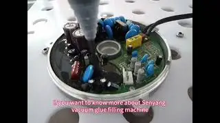 Vacuum glue filling machine, high bubble removal, precise glue filling
