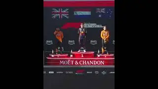 Max&rsquo;s reaction to the crowd chanting his name while he was on the podium in Imola 🥹