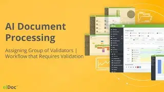 elDoc - Assigning Validators | Workflow that Requires Validation | Platform Administration & Setting