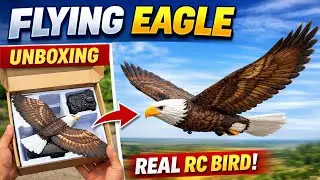 Remote Control Flying eagle 🦅 unboxing & Flying Test