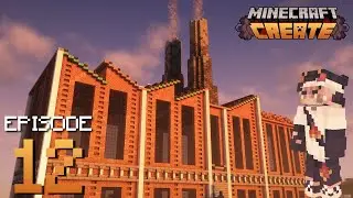 STEAM ENGINES and SMOKE STACKS! | Minecraft Create Mod Ep. 12