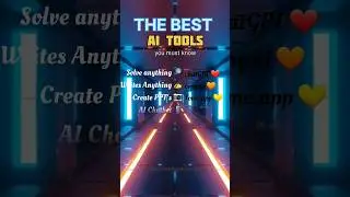 Best AI tools 😘 