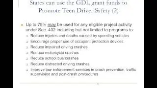 Teen Traffic Safety and the Highway Bill_  Overview, Updates and Next Steps.mov