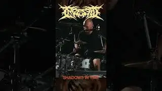 Watch Lyn tear through the drum playthrough of our new song SHADOWS IN TIME! Link in pinned comment