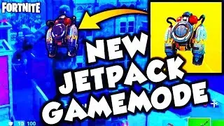 NEW LEAKED JETPACK GAMEPLAY + NEW GAMEMODE in FORTNITE BATTLE ROYALE! HOW IT WORKS on FORTNITE!